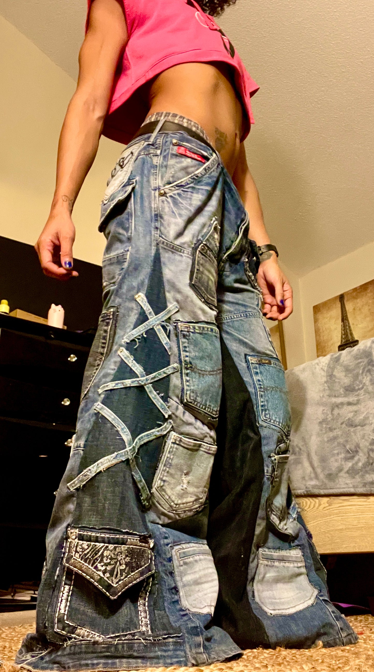 Upcycled G-Star True Religion Jeans 1of1