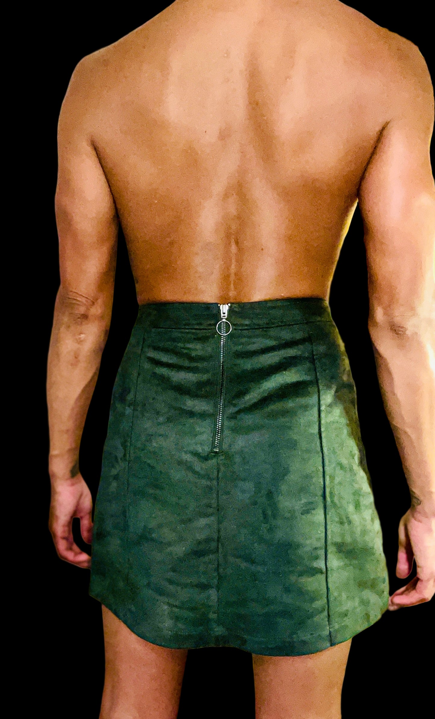 Vintage Velvet A-Line Skirt – Size 4