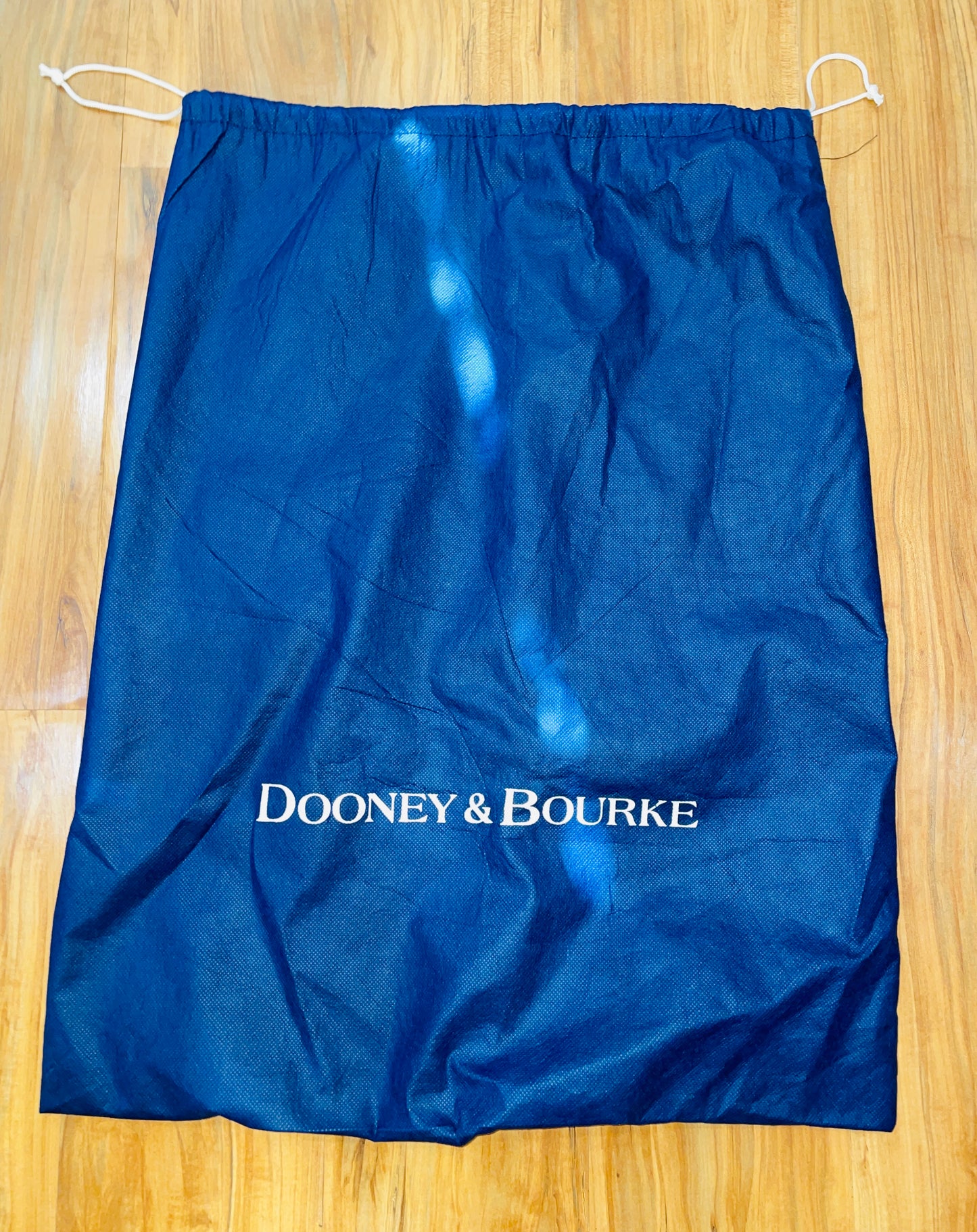 Dooney & Bourke suede & leather drawstring bag